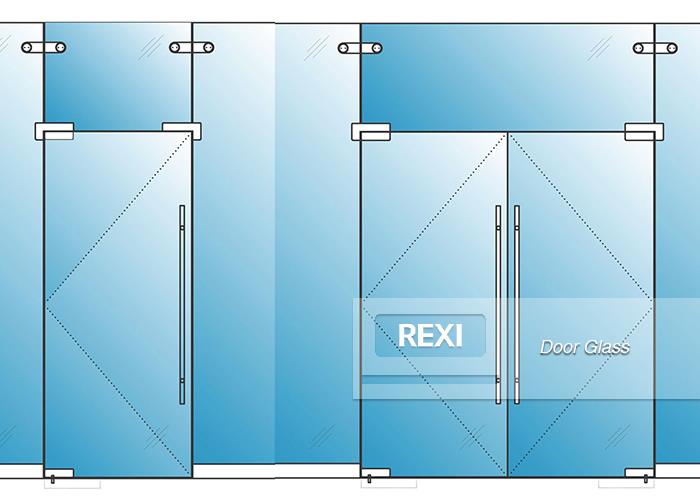 China Door Glass P2