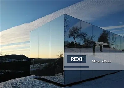 औद्योगिक अर्ध-पारदर्शी एक तरफ़ा दो तरफ़ा मिरर ग्लास